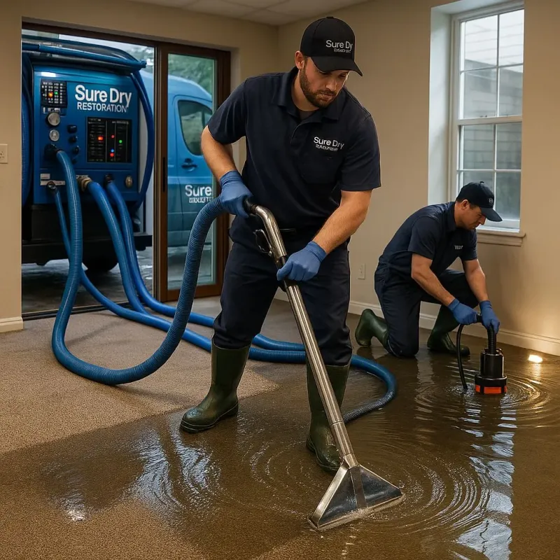 Water Extraction and Removal process in Hurstbourne Acres, KY